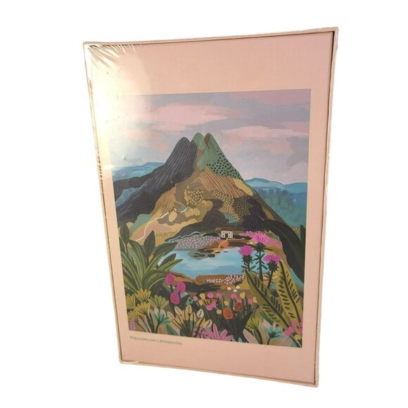 FITS Oasis Landscape Jigsaw‎ Puzzle Mountain Landscape Scenic 500 Piece Sealed - Picture 5 of 9